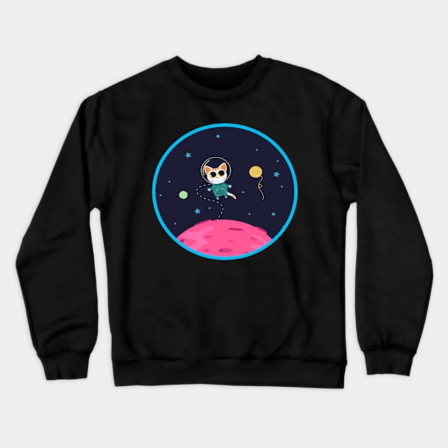 Kitty Cats Crewneck Sweatshirt by Dody